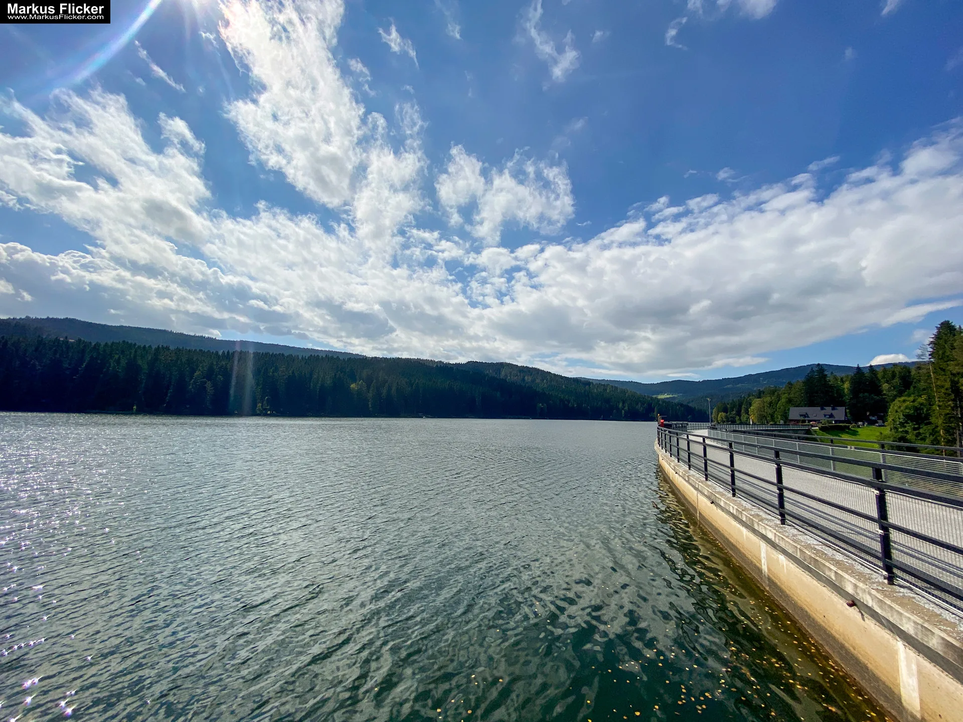 Packer Stausee in der Gemeinde Hirschegg-Pack Bezirk Voitsberg in der Steiermark