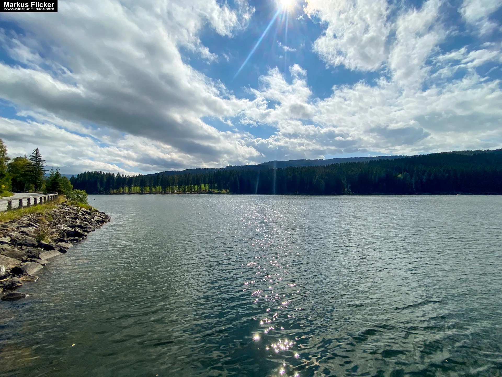 Packer Stausee in der Gemeinde Hirschegg-Pack Bezirk Voitsberg in der Steiermark