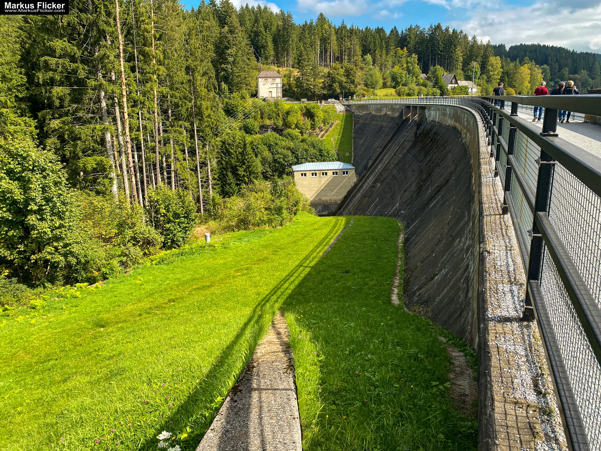 Packer Stausee in der Gemeinde Hirschegg-Pack Bezirk Voitsberg in der Steiermark