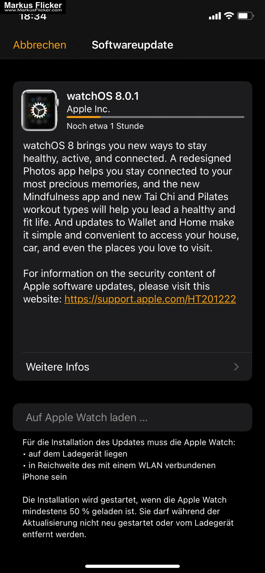 Unboxing & Konfiguration Video Apple Watch SE Nike Aluminium 44mm Silber MYYH2FD/A inkl. Ladestation Charging Dock Station