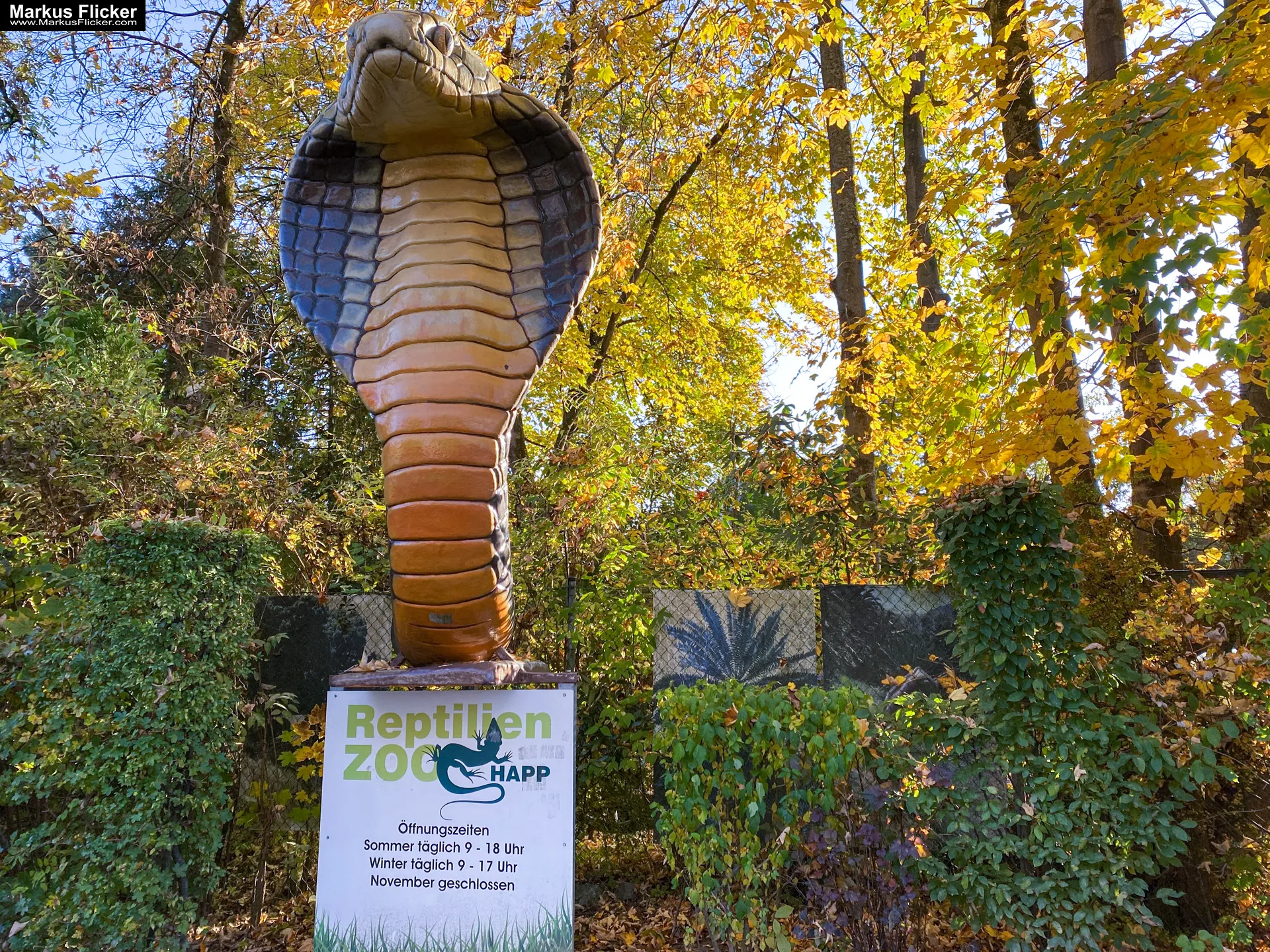 Reptilienzoo Happ in Klagenfurt am Wörthersee in Kärnten