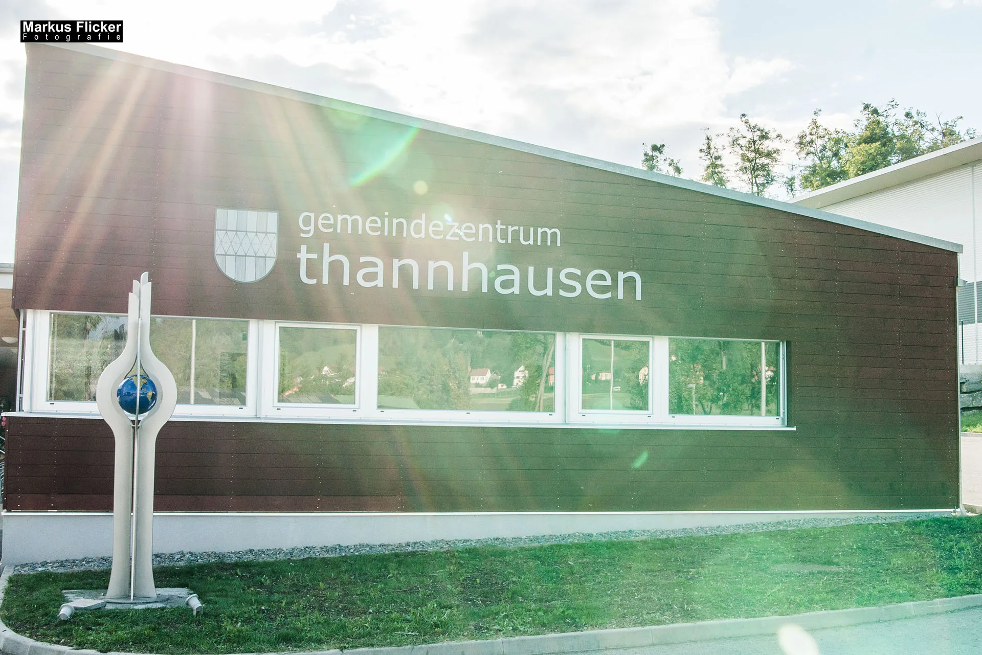 Gemeindezentrum Thannhausen Tourismus Fotoaufnahmen Steiermark Gemeinde