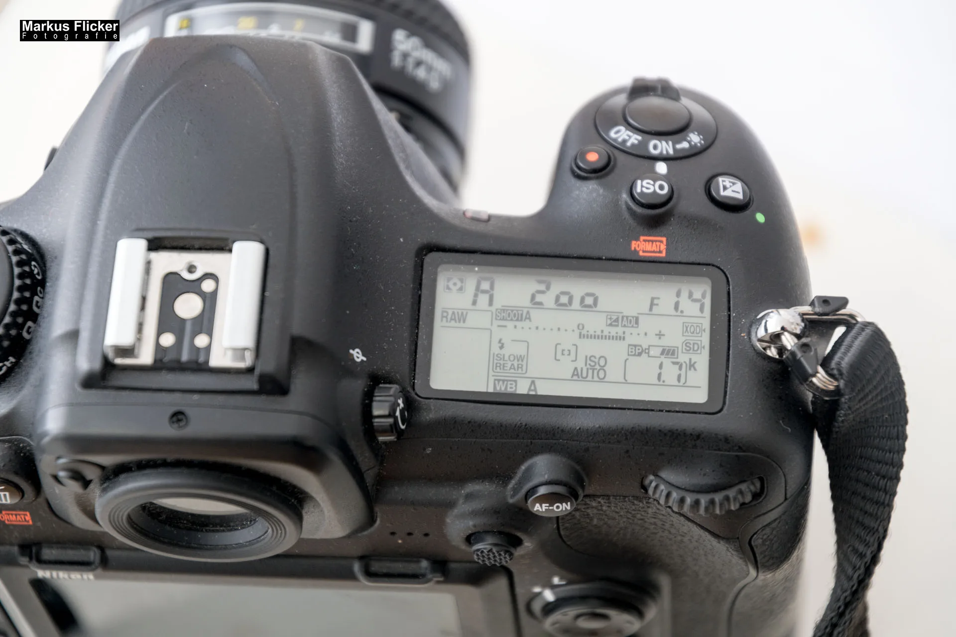 Nikon AF-S Nikkor 50mm 1:1,4G Objektiv 58mm Filtergewinde