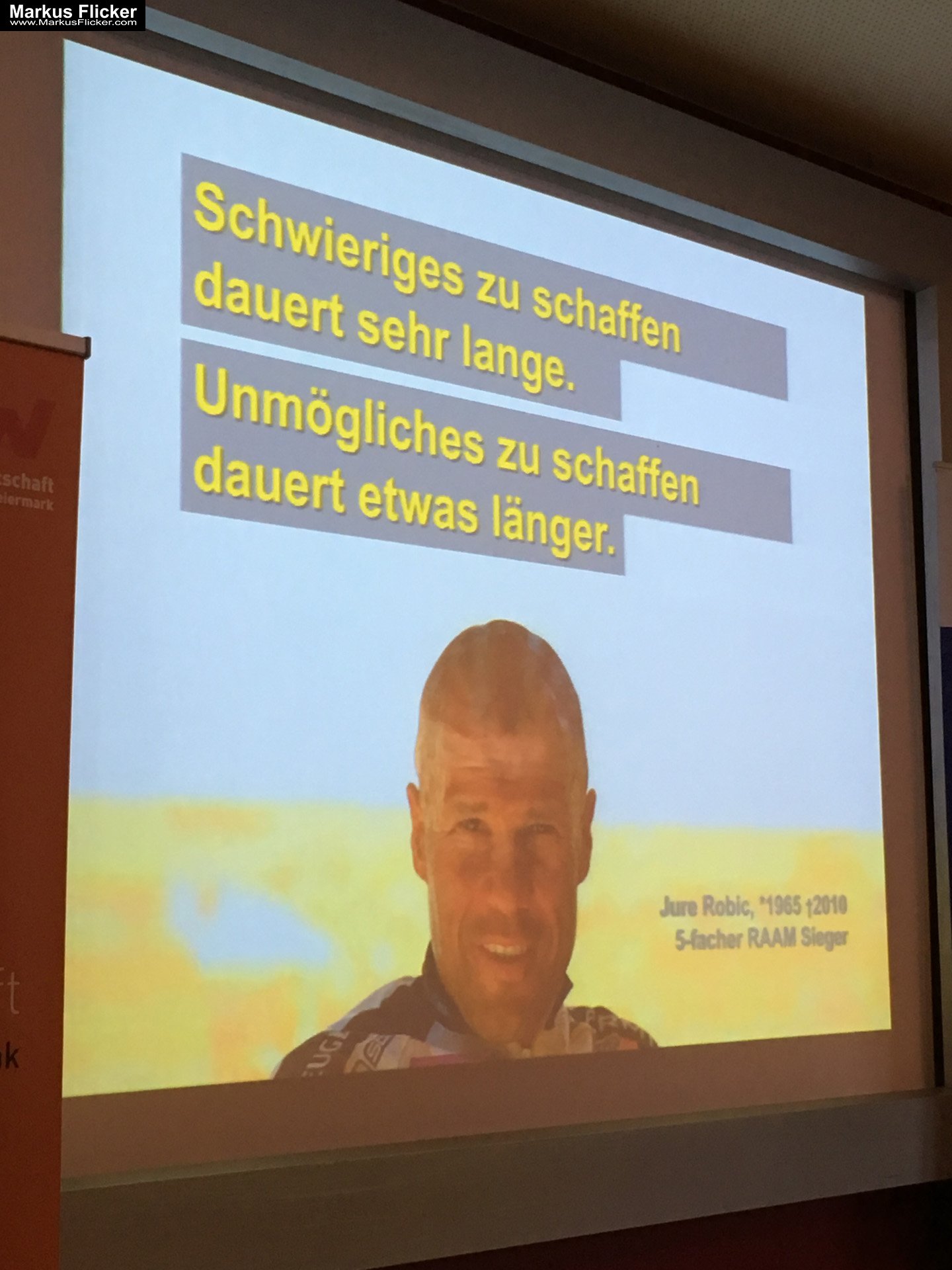 Der Weg ist weiter als das Ziel von Christoph Strasser