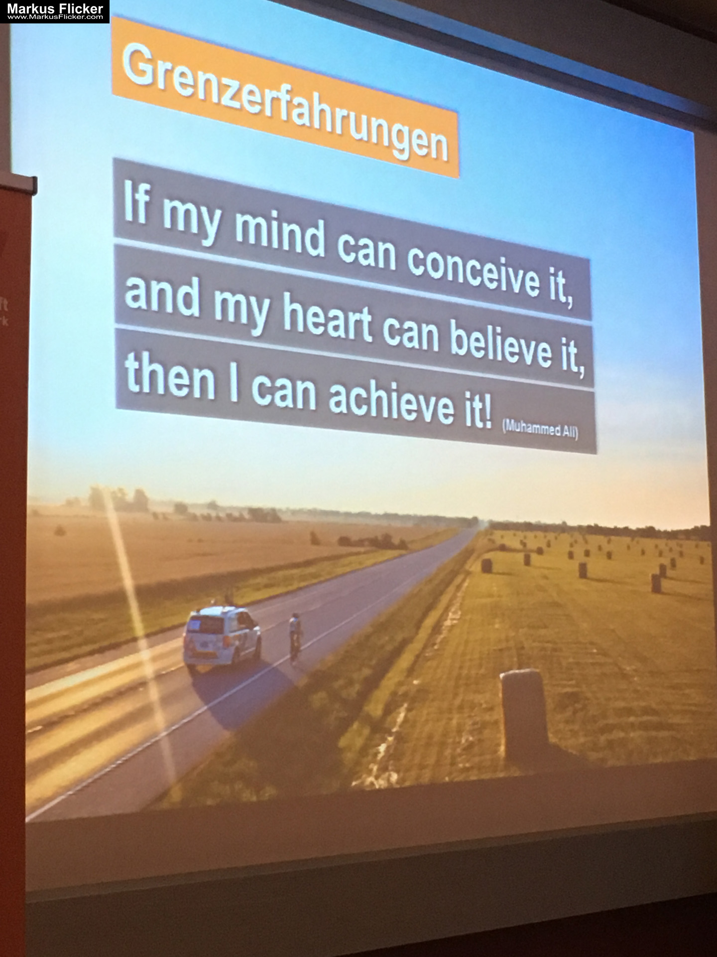 Der Weg ist weiter als das Ziel von Christoph Strasser