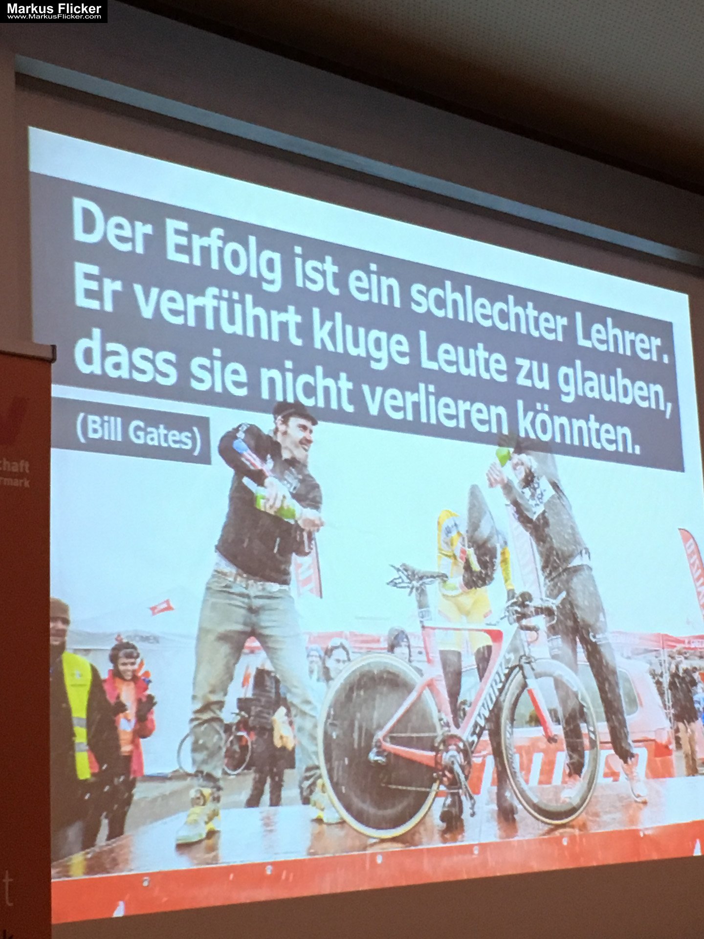 Der Weg ist weiter als das Ziel von Christoph Strasser