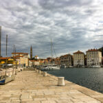 Piran am Meer in Slowenien an der Adria