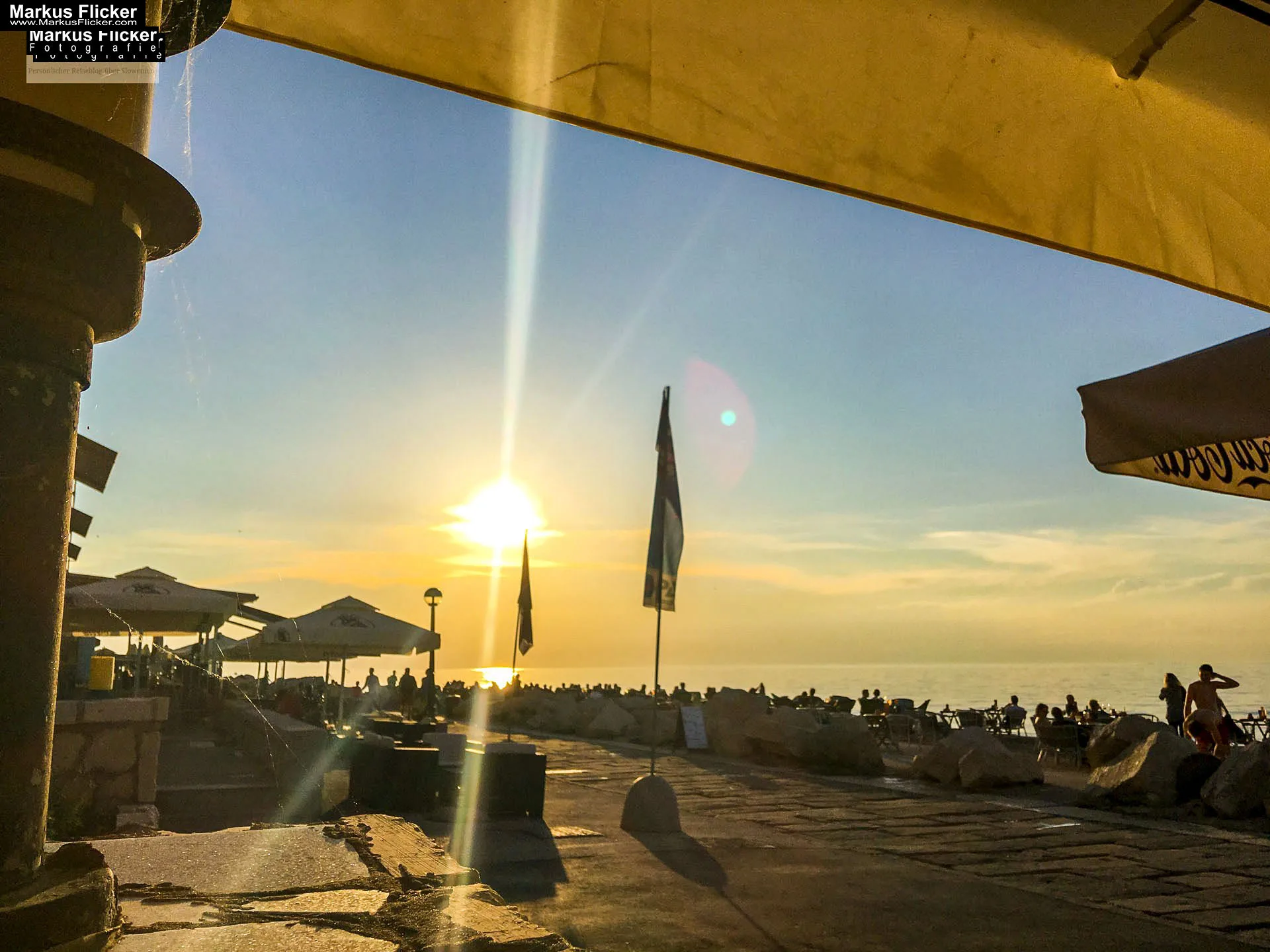 Piran am Meer in Slowenien an der Adria