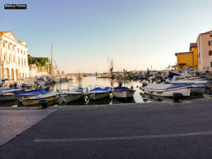 Piran am Meer in Slowenien an der Adria