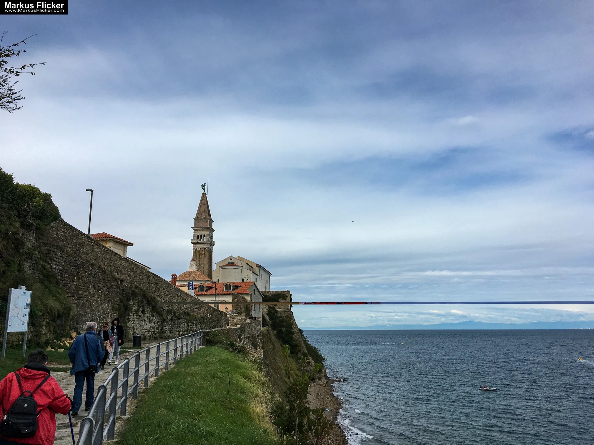 Piran am Meer in Slowenien an der Adria