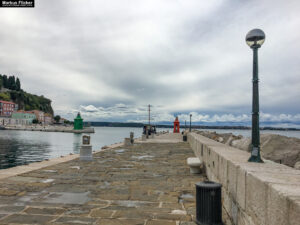 Piran am Meer in Slowenien an der Adria