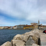 Piran am Meer in Slowenien an der Adria