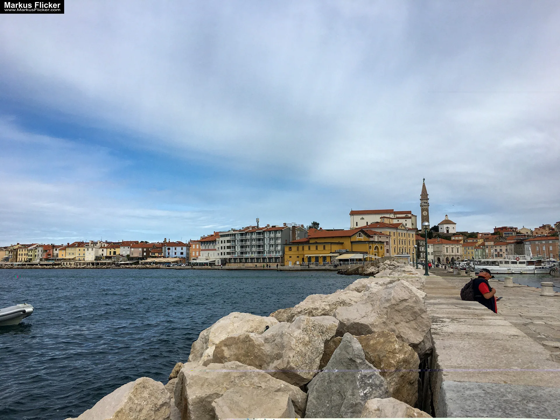 Piran am Meer in Slowenien an der Adria