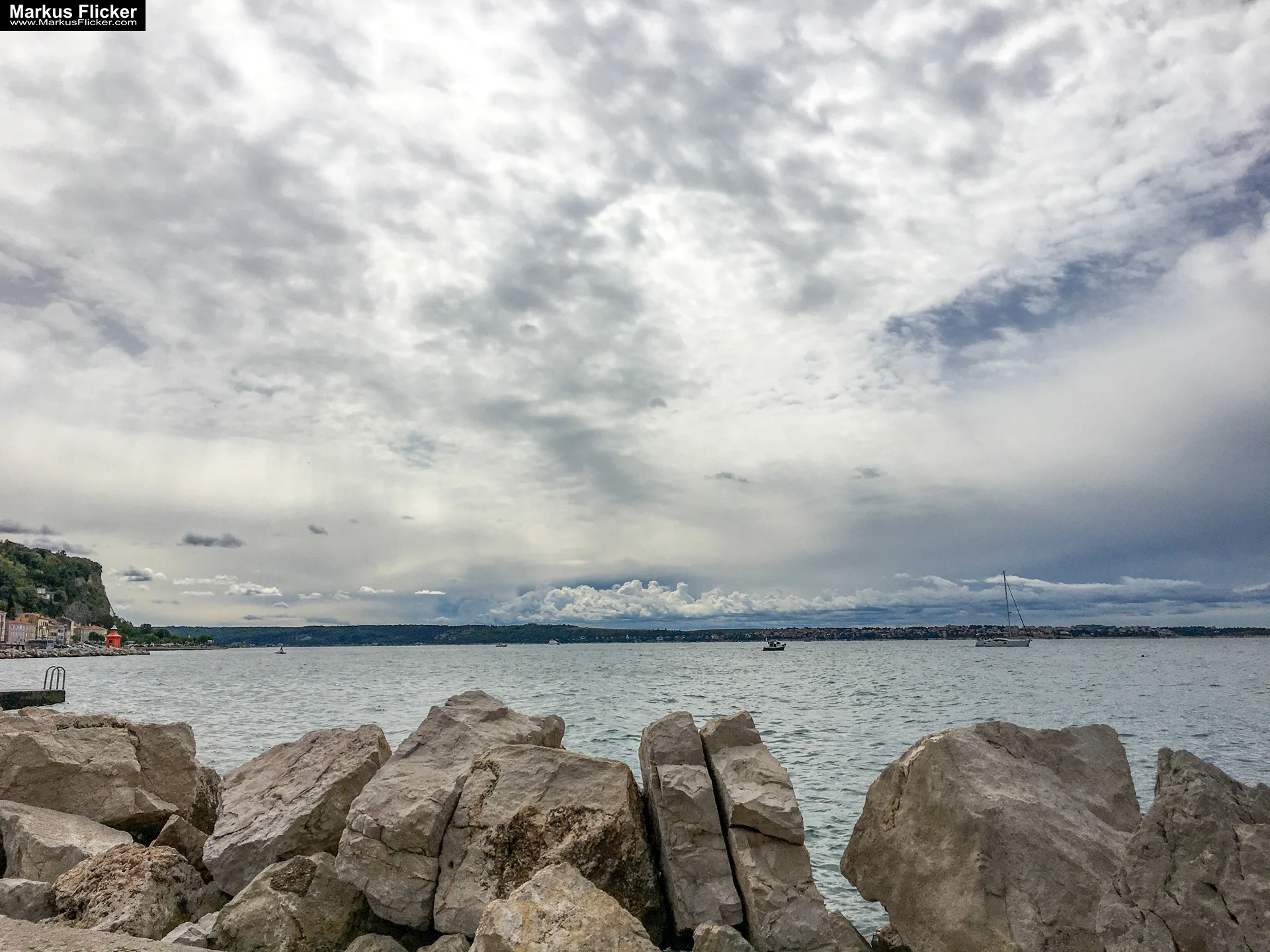 Piran am Meer in Slowenien an der Adria