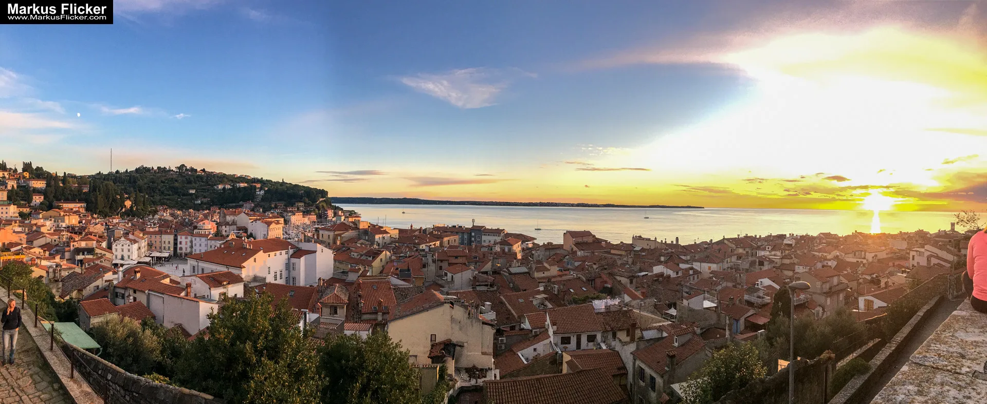 Piran am Meer in Slowenien an der Adria