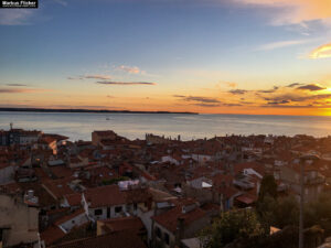 Piran am Meer in Slowenien an der Adria