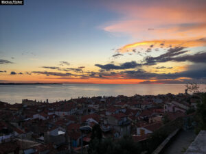 Piran am Meer in Slowenien an der Adria