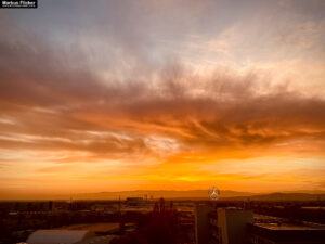 Sonnenuntergang in Graz Raaba