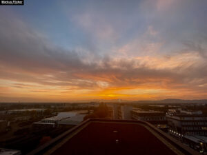 Sonnenuntergang in Graz Raaba