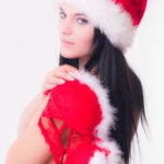Dessous Weihnachtsfotos Female Model Fotografie Fotoshooting Fotograf