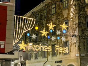 Weihnachten Steirer Advent Weihnachtsbeleuchtung Graz Schlossberg