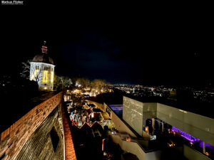 Weihnachten Steirer Advent Weihnachtsbeleuchtung Graz Schlossberg