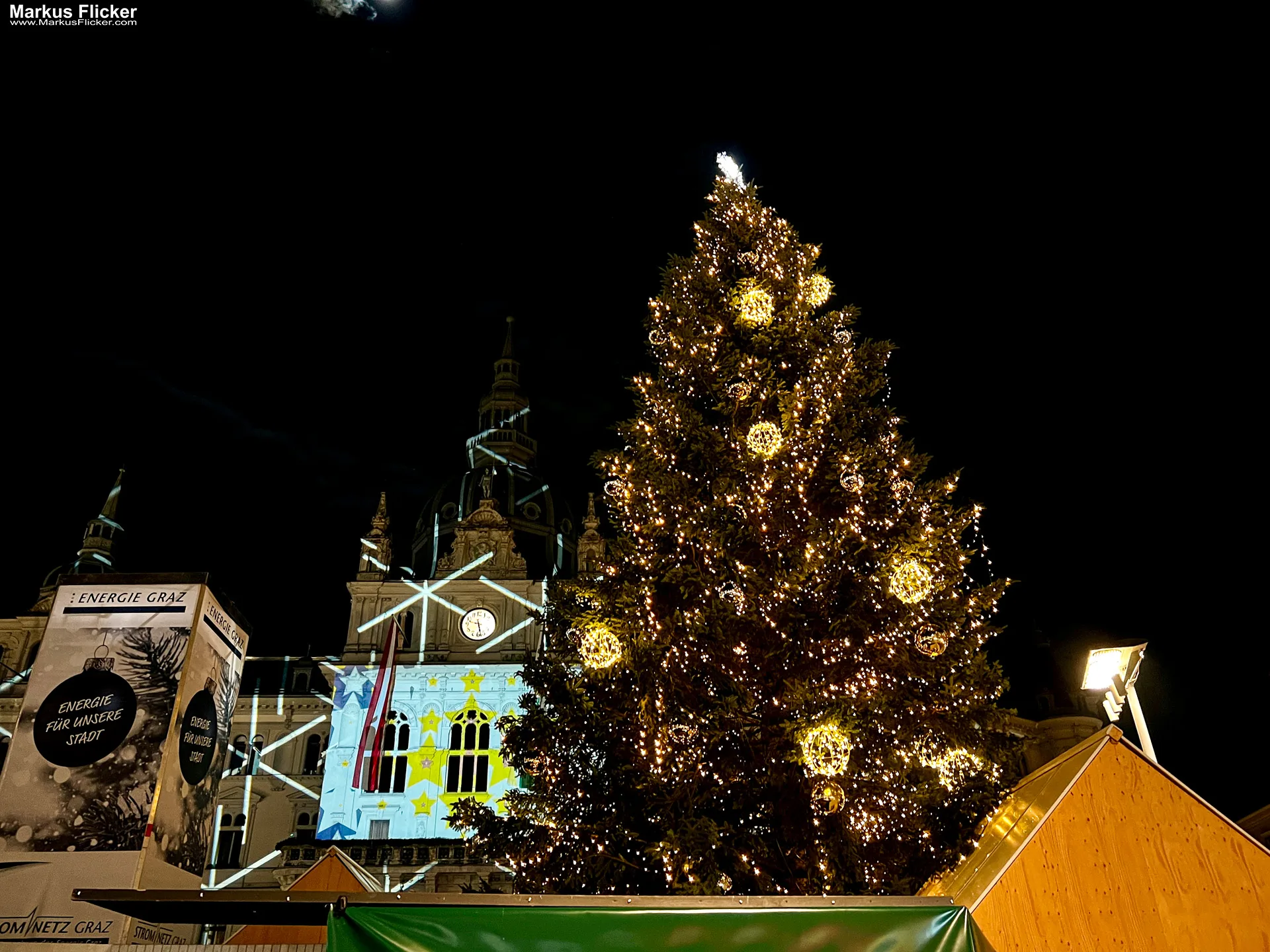 Weihnachten Steirer Advent Weihnachtsbeleuchtung Graz Schlossberg