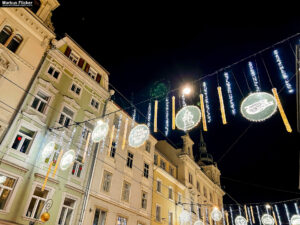 Weihnachten Steirer Advent Weihnachtsbeleuchtung Graz Schlossberg