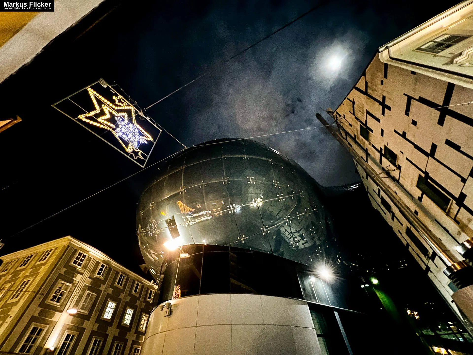 Weihnachten Steirer Advent Weihnachtsbeleuchtung Graz Schlossberg