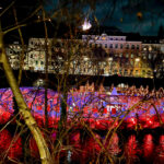 GRAZ HAUPTSTADT DES SÜDÖSTERREICHISCHEN BUNDESLANDES STEIERMARK Weihnachten Steirer Advent Weihnachtsbeleuchtung Graz Schlossberg