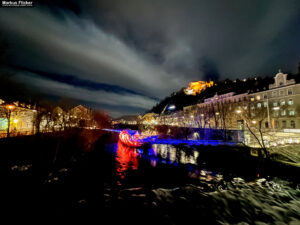 Weihnachten Steirer Advent Weihnachtsbeleuchtung Graz Schlossberg