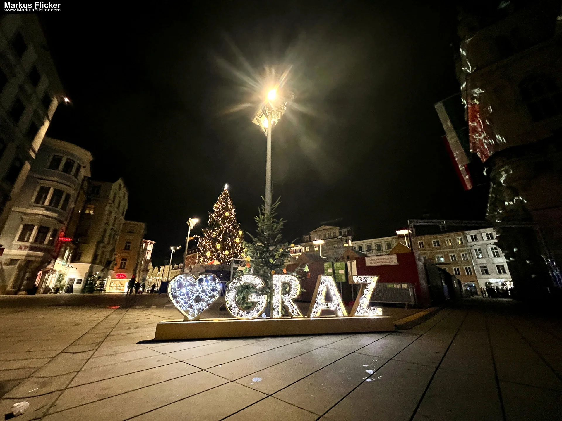 Weihnachten Steirer Advent Weihnachtsbeleuchtung Graz Schlossberg