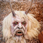 Vides Teufels Pass Perchten Krampus Fotoshooting im Steinbruch