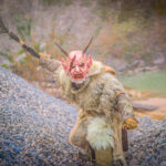 Vides Teufels Pass Perchten Krampus Fotoshooting im Steinbruch