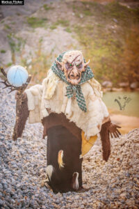 Vides Teufels Pass Perchten Krampus Fotoshooting Steinbruch Lost Places Adobe Photoshop Digiart Bildbearbeitung