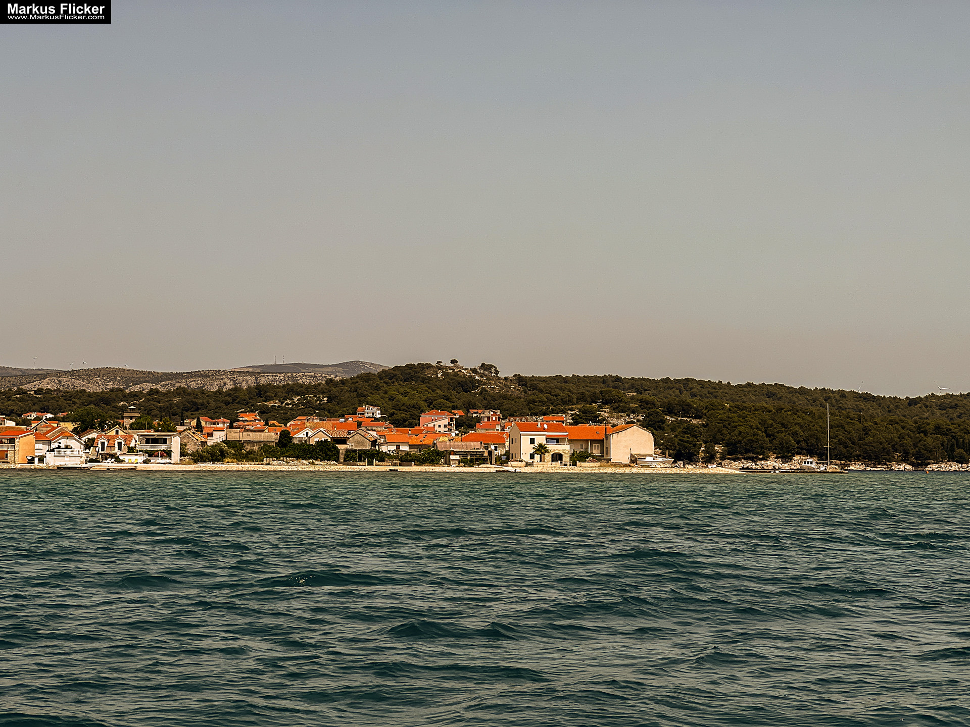 Krapanj Insel vor Sibenik Kroatien #VisitKrapanjBrodarica #visitcroatia