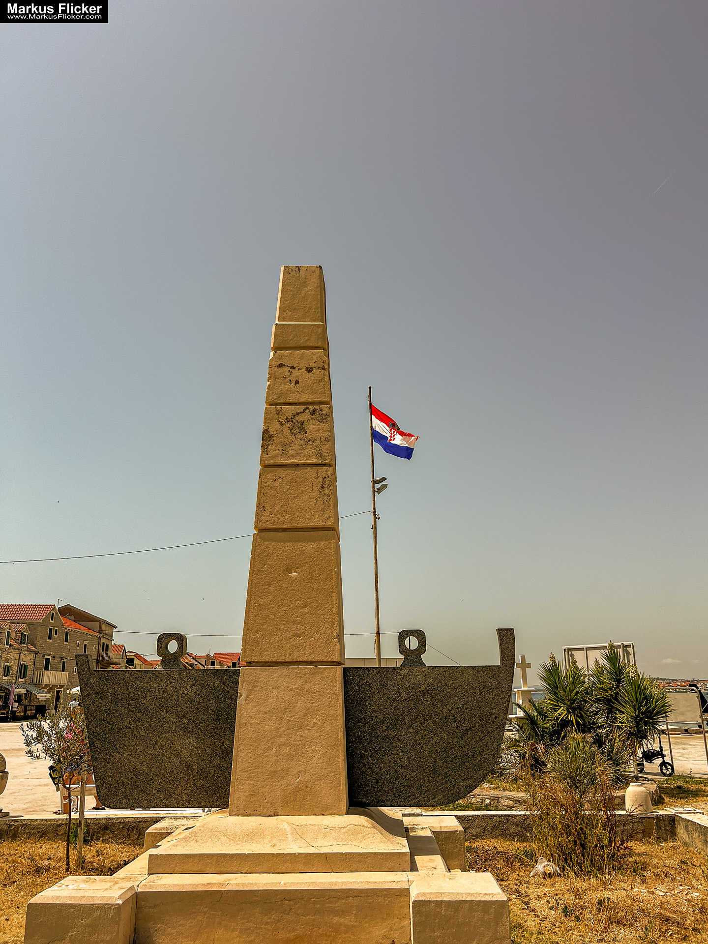 Krapanj Insel vor Sibenik Kroatien #VisitKrapanjBrodarica #visitcroatia