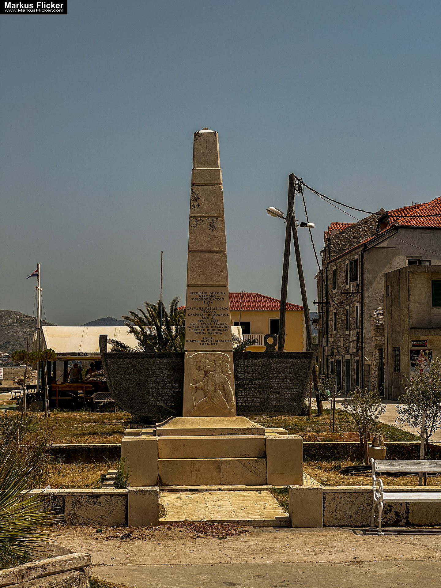 Krapanj Insel vor Sibenik Kroatien #VisitKrapanjBrodarica #visitcroatia