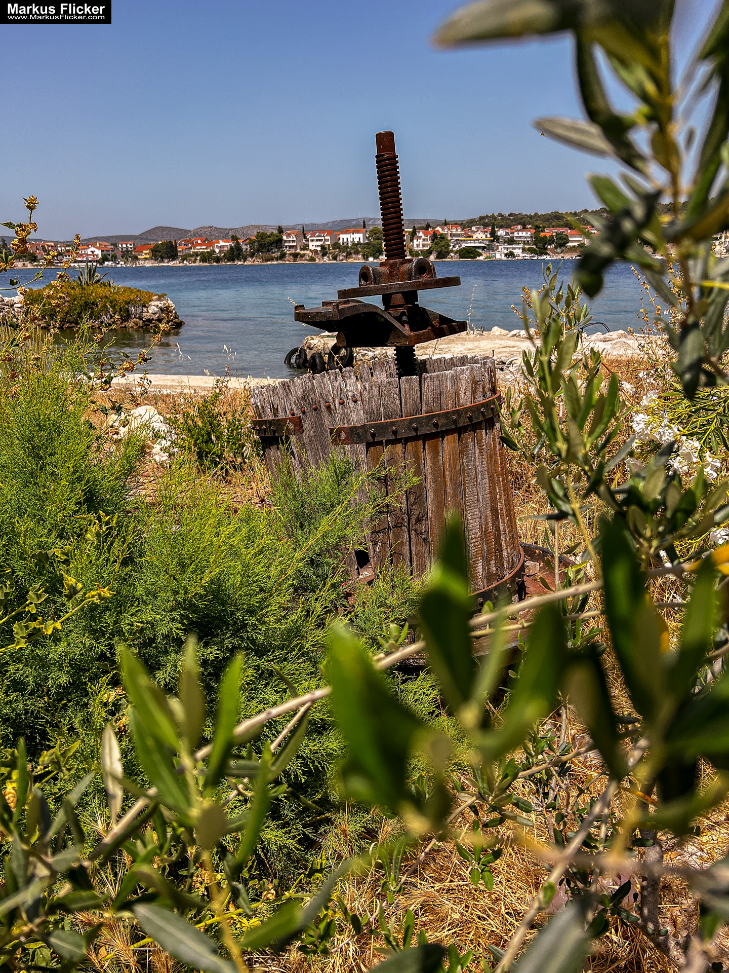 Krapanj Insel vor Sibenik Kroatien #VisitKrapanjBrodarica #visitcroatia