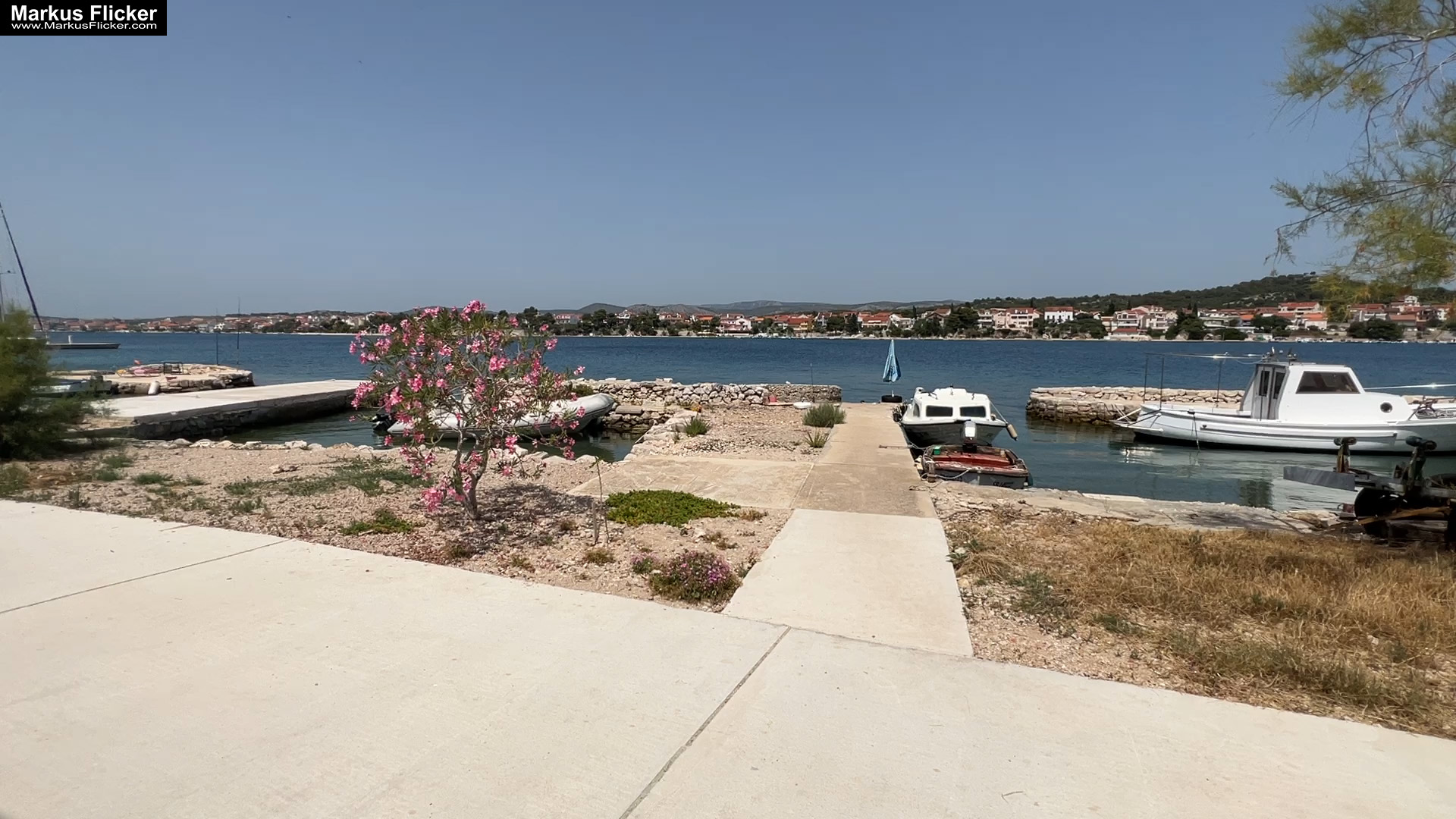 Krapanj Insel vor Sibenik Kroatien #VisitKrapanjBrodarica #visitcroatia