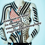 Klebeband auf Model Die Beklebung Videotutorial #TapeTheModelPhotography YouTube Video