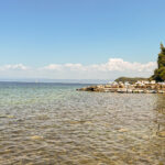 Fiesa Beach Bucht in Slowenien Meer Adria Istrien Campingplatz Kamp (Autocamp) #ifeelsLOVEnia #fiesabeach