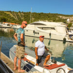 Fotos und Videos Segeln an der Adria Küste Kroatien navigation4you Skipper Peter Pöschl