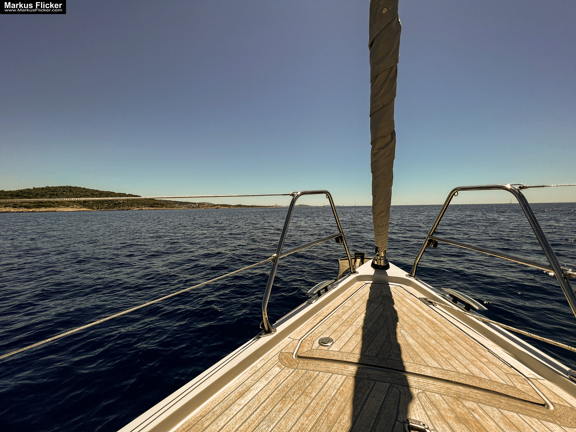 Fotos und Videos Segeln an der Adria Küste Kroatien navigation4you Skipper Peter Pöschl