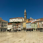 Piran am Meer in Slowenien an der Adria Istrien Hafenstadt #FeelSlovenia #piran #ifeelsLOVEnia #myway