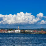 Plaža Žusterna Strand Beach New Koper Obmorski Park island Seehafenstadt in Slowenien an der Adria Istrien #visitslovenia #ifeelslovenia #visitkoper