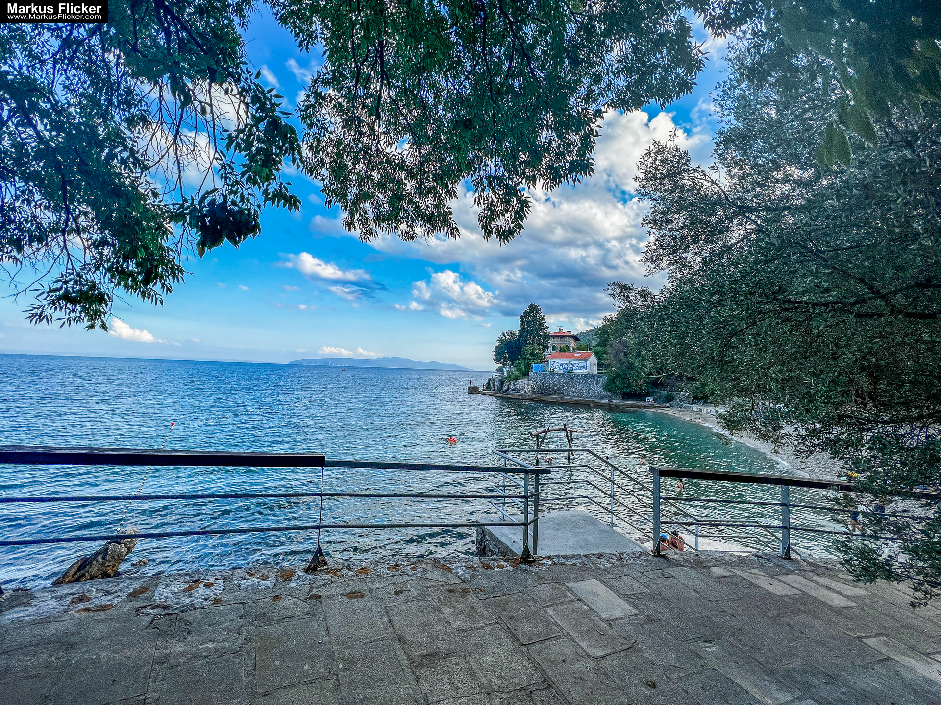 Lovran Ufer Küste Primorje-Gorski kotar Lorbeer Istrien Kroatien Adria #visitcroatia #visitlovran