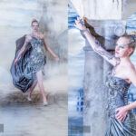 Die zertanzten Schuhe Photoshop Bildbearbeitung und Fotoprojekt Designer Kleider LS Design und Astrid Trummer