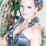 Die zertanzten Schuhe Photoshop Bildbearbeitung und Fotoprojekt Designer Kleider LS Design und Astrid Trummer