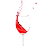 Wein im Weinglas Fotografie Water Splash Photo Shoot Product Photography Produktfoto Werbefoto Rotwein